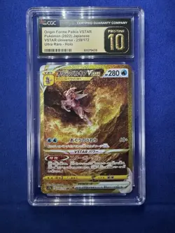 CGC 10 PRISTINE Japanese Pokemon 2022 Origin Forme Palkia VSTAR 259/172 S12a - Image 1