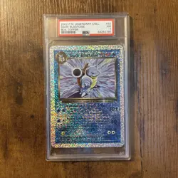 DARK BLASTOISE PSA 7 POKEMON LEGENDARY COLLECTION #S2 REVERSE HOLO BOX TOPPER - Image 1