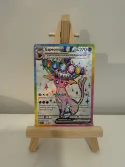 Pokemon Espeon ex SVP 175 Premium Figure Collection Black Star Promo NM - Image 1