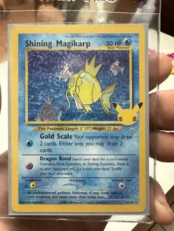 2021 Pokemon SWSH Celebrations Shining Magikarp Classic Collection #66/64 - Image 1