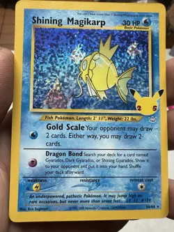 2021 Pokemon SWSH Celebrations Shining Magikarp Classic Collection #66/64 - Image 3