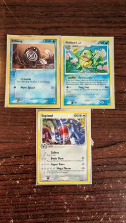 Pokemon Vintage Holo Lot Ex Era Diamond & Pearl (Lightly Played)Poliwag Politoed - Image 1