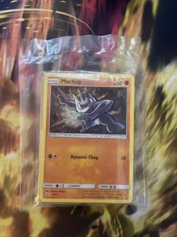 Machop 6/12 McDonald's Pokemon TCG Promo 2018 Holo Sealed - Image 1