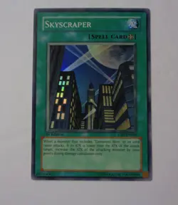 Skyscraper CRV-EN048 (Super Rare, 1st Edition, Near Mint / NM) Yugioh - Image 1