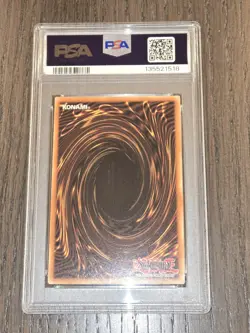 Yugioh Destiny Hero Disk Commander RA03-EN176 Quarter Century Secret PSA 10 - Image 2