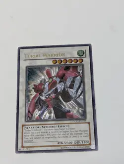 Yugioh Turbo Warrior CSOC-EN038 Unlimited Ultimate Rare HP - Image 1