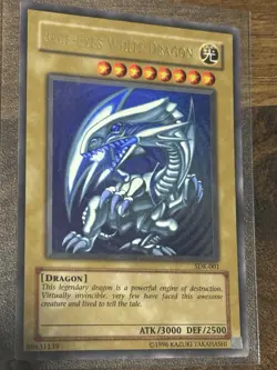 YuGiOh Blue Eyes White Dragon SDK-001 Ultra Rare Starter Deck Kaiba - Image 3