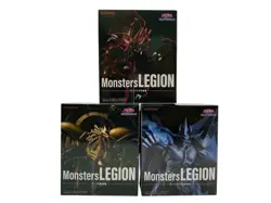 Yugioh Legion Slifer, obelisk & Ra PVC figure set of 3 - Image 1