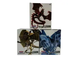 Yugioh Legion Slifer, obelisk & Ra PVC figure set of 3 - Image 2