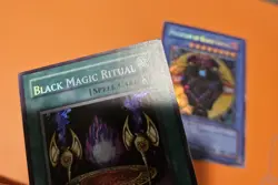 Yugioh Magican Of Black Chaos AND Black Magic Ritual PP01-EN001 002 Secret Rare - Image 2