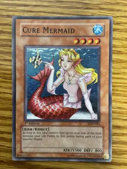 Cure Mermaid - LON-041 - Common - 1st Edition YuGiOh - Image 1