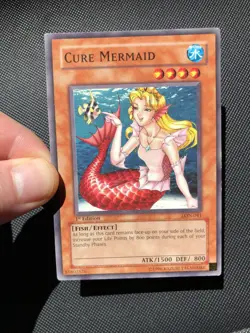 Yugioh!- Cure Mermaid - LON-041 - 1st Edition - NA English Vintage - Image 1