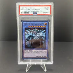 PSA 9 - Yu-Gi-Oh Card - LC01-EN001 - OBELISK THE TORMENTOR (ultra rare) - MINT - Image 1