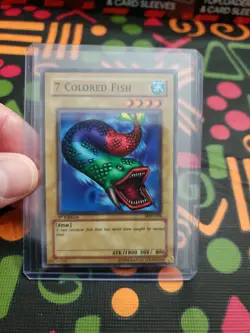 Yu-Gi-Oh! 7 Colored Fish MRD-098 1st Edition Near Mint Never Played With - Image 1