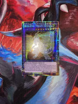 Yugioh! Blue-Eyes Tyrant Dragon MP25-EN042 Starlight Rare 1st Edition Near Mint - Image 1