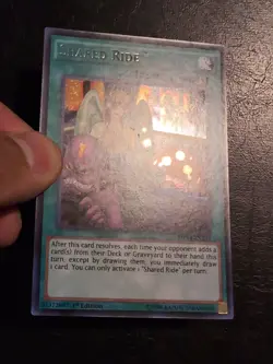 Yu-Gi-Oh! SECRET RARE HOLO CARD SHARED RIDE MP14-EN231 1ST VLP - Image 2