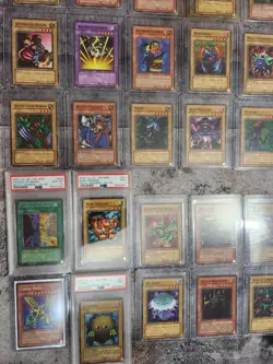 Complete Set Yu-Gi-Oh Metal Raiders 1st edition 000-143 All 23 Holos PSA Graded - Image 4