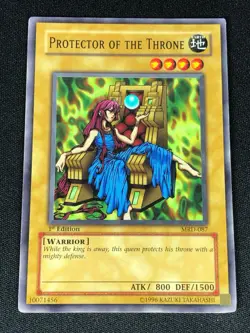 YUGIOH PROTECTOR OF THE THRONE MRD-087 1ST COMMON (NM) NA PRINT - Image 1