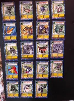 1999 bandai digimon cards - Image 1