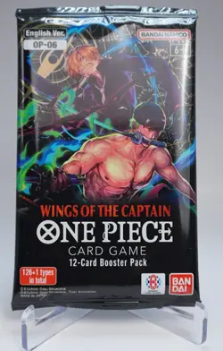 ONE PIECE Cards Game-Wings of the Captain-OP06 Sealed Booster Pack-English - Image 1