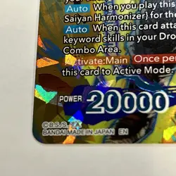 Dragon Ball Super Card Game - BT7-126 ISR - SS3 Trunks, Saiyan Harmonizer *NM* - Image 2