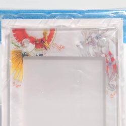 Lot 2 Pokemon Card Game Display Frame Stand Ho-Oh Reshiram Set White Japan New - Image 3