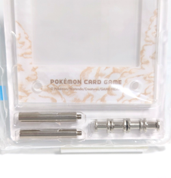 Lot 2 Pokemon Card Game Display Frame Stand Ho-Oh Reshiram Set White Japan New - Image 4