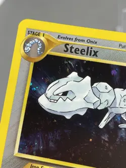 Swirl Steelix 15/111 - Neo Genesis Holo Rare Vintage WOTC Pokemon TCG Card NM - Image 2