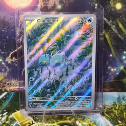 Clauncher 205/198 Scarlet & Violet Pokemon TCG Card Full Art ⭐NM/Mint - Image 1