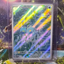 Clauncher 205/198 Scarlet & Violet Pokemon TCG Card Full Art ⭐NM/Mint - Image 2