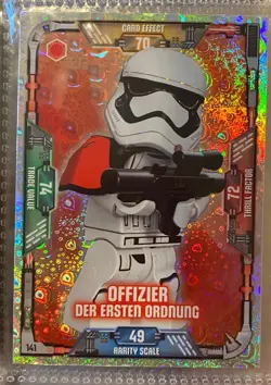 Blue Ocean LEGO Star Wars Series 1 Trading Card - German -#141 - Image 1