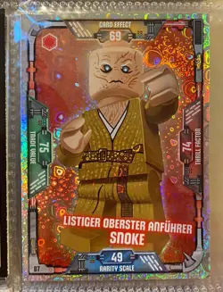 Blue Ocean LEGO Star Wars Series 1 Trading Card - German -#87 - Image 1