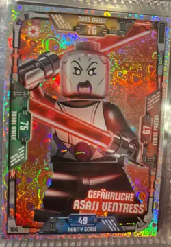 Blue Ocean LEGO Star Wars Series 1 Trading Card - German -#106 - Image 1