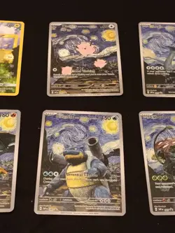 6 Starry Night Pokemon x Van Gogh Promo Card - NM - Image 3