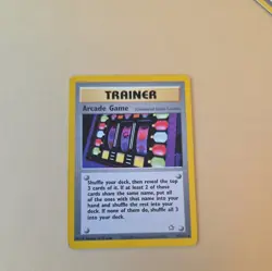 Pokemon TCG Arcade Game Neo Genesis 83/111 Unlimited Pokemon Card Non Holo - Image 1