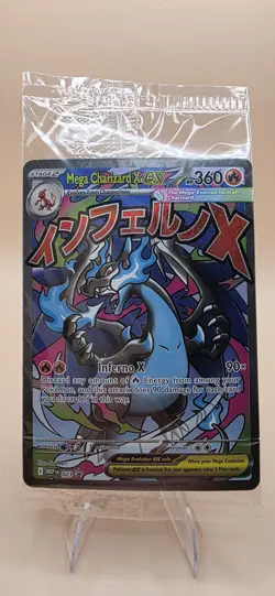 Mega Charizard X EX Promo #23 + Oricorio Promo - Sealed Pokemon TCG 2-Card Promo - Image 1