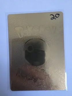 Pokemon Charizard GX HP250 Rainbow Gold Foil Fan Art Card - Image 2