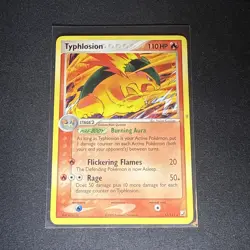 Pokemon Typhlosion EX TCG Unseen Forces 17/115 Non Holo Rare Card NM - Image 1