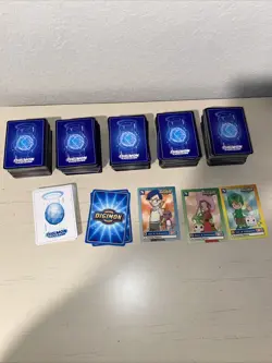 Digimon Card Game Lot. Over 550 Cards Total. Different Eras. - Image 1
