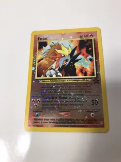Entei #34 (Neo 2) Holo Promo Pokemon Card Nintendo 2001 - Image 4