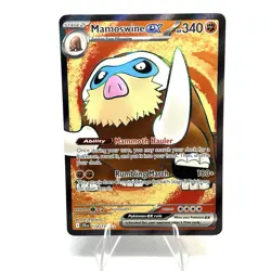 Pokemon Card - Mamoswine ex Journey Together 174/159 Ultra Rare - Image 1