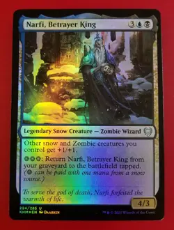 1x Narfi, Betrayer King | FOIL | Kaldheim | MTG Magic Cards - Image 1