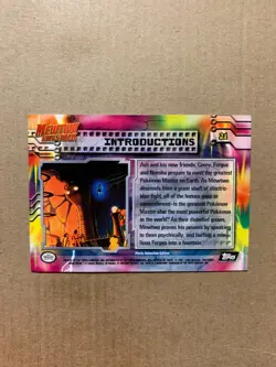 Introductions #21 Mewtwo Strikes Back - TOPPS Pokemon Card - NM/Mint - Image 2