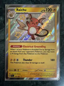 Paldean Fates Mimikyu Ditto Raichu Baby Shiny Rare Pokemon Card Lot NM MINT LOOK - Image 2