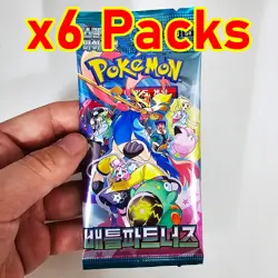 Ditto Promo Sealed Korean Exclusive + Pokemon Card TCG Battle Partners 6 Packs - Image 5