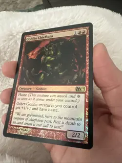 MTG Magic The Gathering Card Goblin Chieftain Core Set 2011 (M11) Regular - Image 3