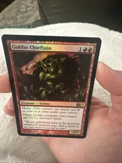 MTG Magic The Gathering Card Goblin Chieftain Core Set 2011 (M11) Regular - Image 5