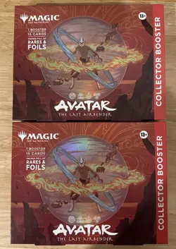 Avatar The Last Airbender Collector Booster Magic MTG Sealed *IN HAND* x 2 - Image 1