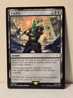 V.A.T.S., From Fallout, VATS Magic the Gathering, MTG, R0050 - Image 1