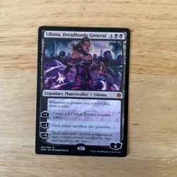 Liliana, Dreadhorde General War of the Spark Regular MTG LP - Image 1